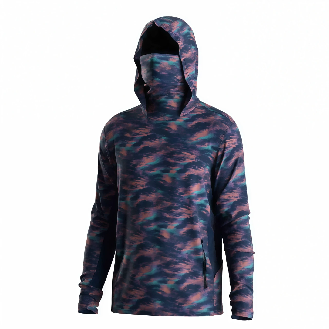 fishing shirt with mask