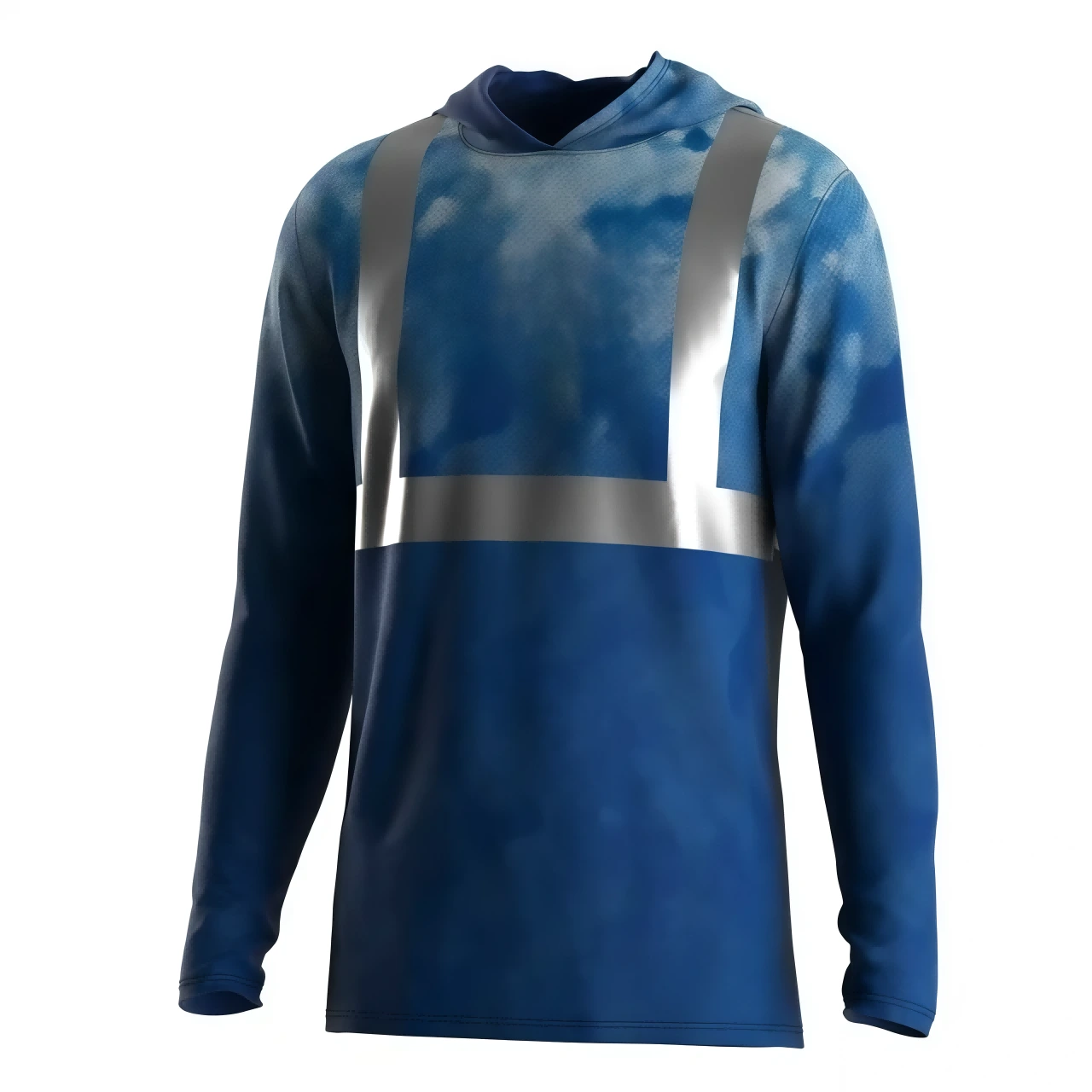 Custom Reflective Safety Hoodie With Quick Dry Construction Work Shirts | DERY 1