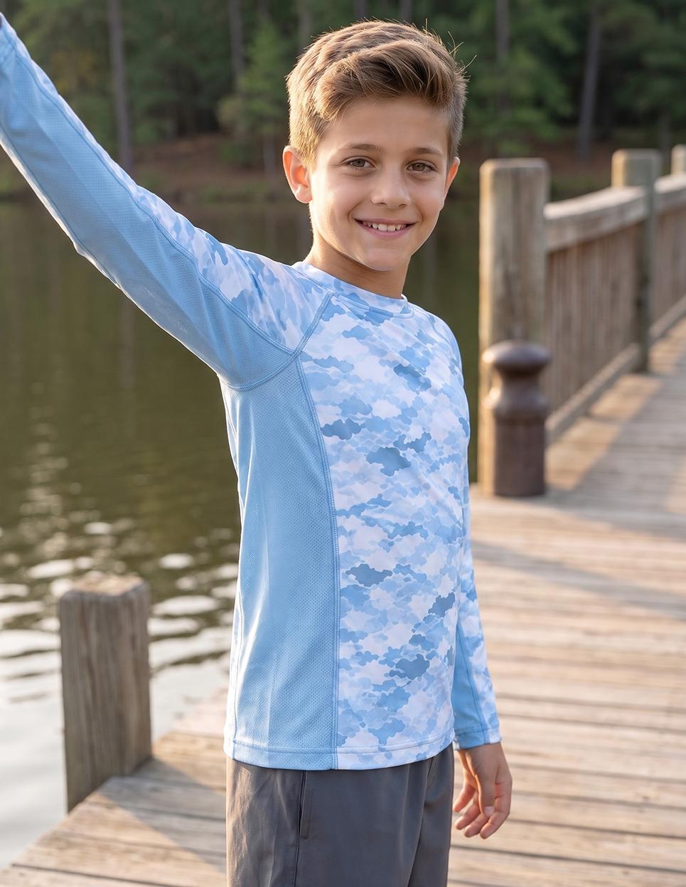 Boys fishing shirt