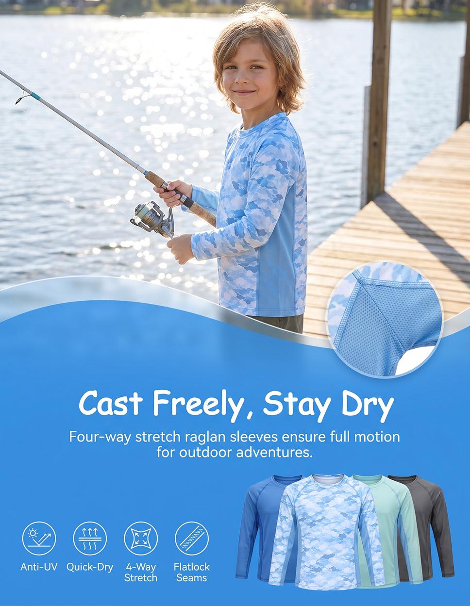 children’s fishing shirt