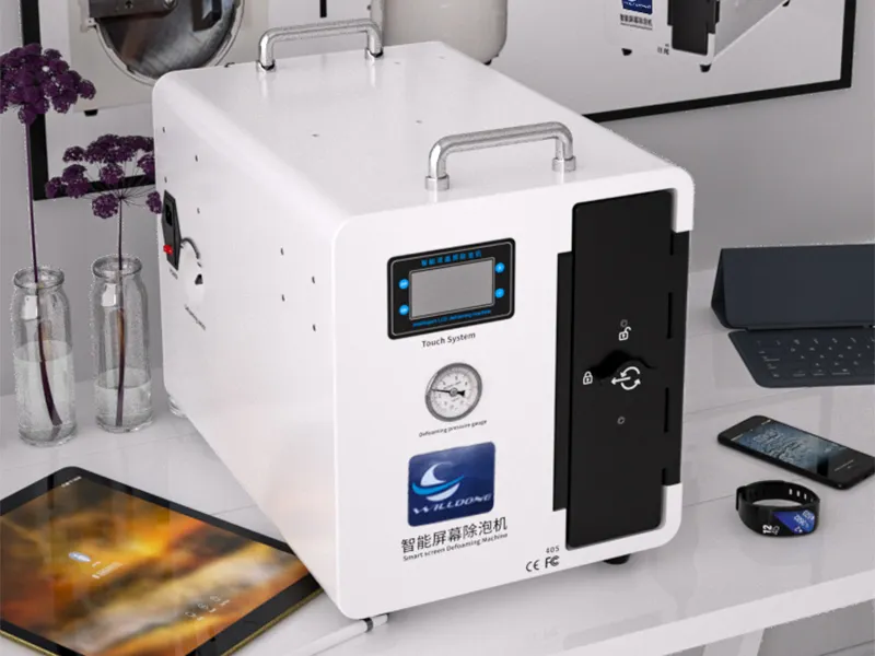 Mobile Display Bubble Remover Machine WillDone 5