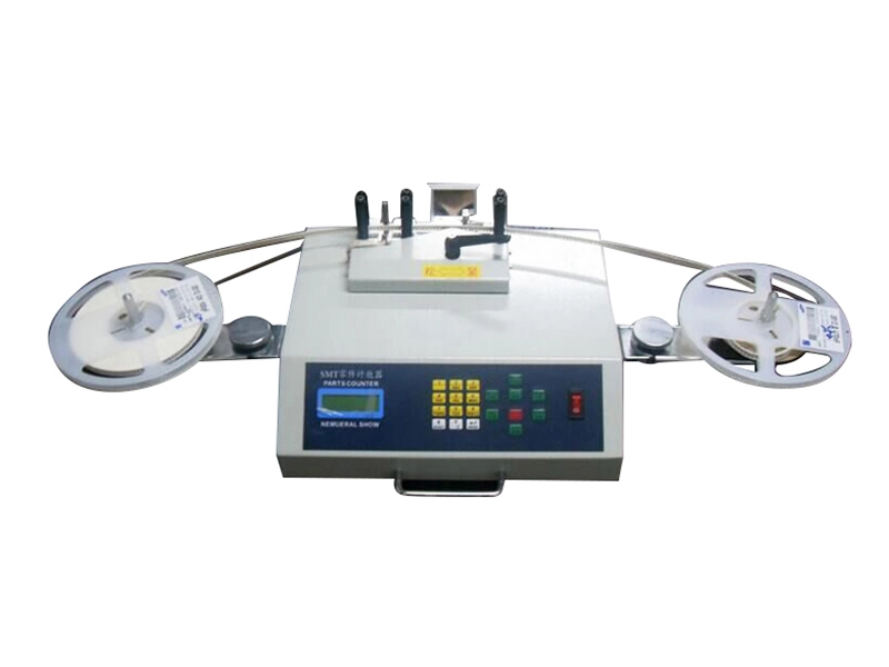 Willdone 802 LCD 누출 감지 릴 SMD 부품 카운터, 모든 크기의 벨트 휠을 위한 부품 계산 기계, -99999~99999 PCS 계산 범위 1