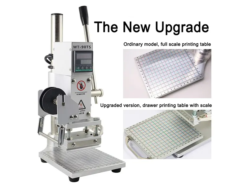 Embossing Heat Press Machine WillDone Brand Company 5