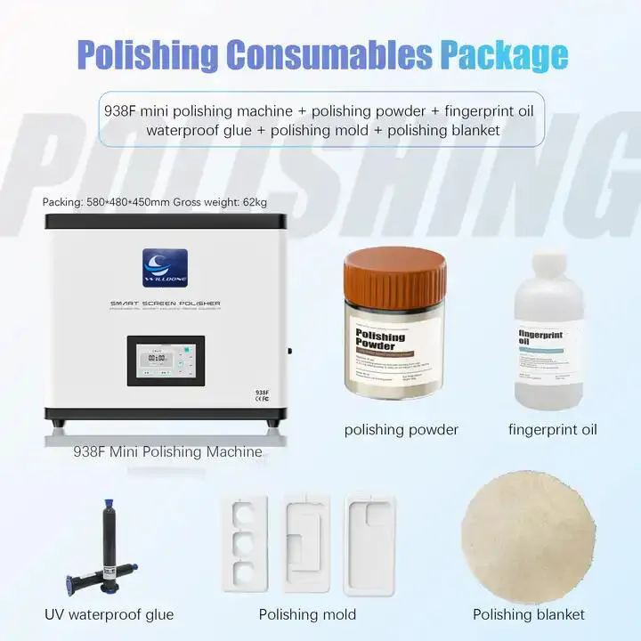 Phone Screen Scratch Remover Machine WillDone, 6