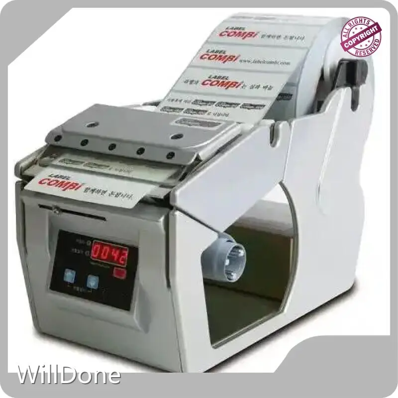 WillDone Brand Semi Automatic Label Applicator Machine Supplier 1