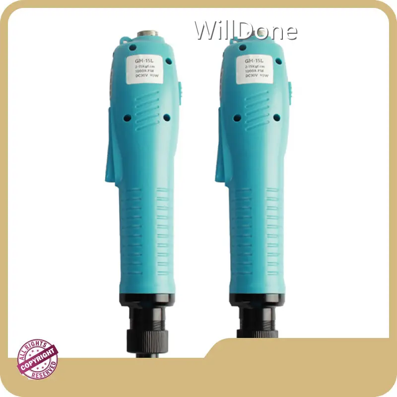 Custom Adjustable Torque Electric Screwdriver Company Manufacturer | WillDone 1