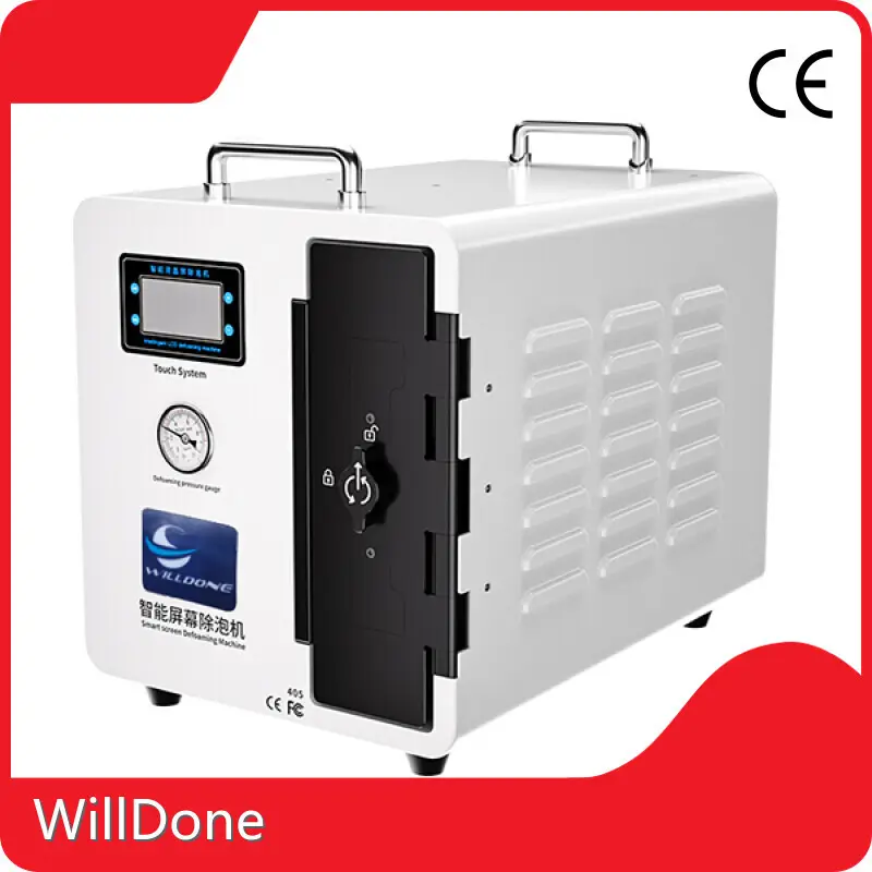 Mobile Display Bubble Remover Machine WillDone 1