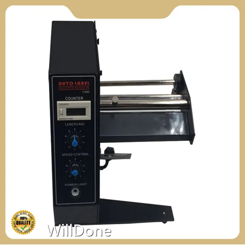 Custom Automatic Label Dispenser Machine WillDone 1
