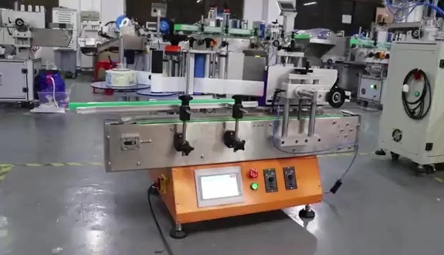 WD-11803 Health Adhesive Label Machine for Apparels, Plastic Bottles in Retail Industries, and PLC Components Carton Packaging 1