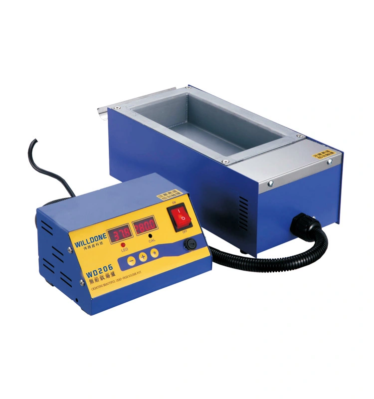 Willdone WD206 Billigt Pris Avlödningsbad Titanium Plate Lod Pot for Manufactory 1
