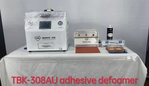 TBK 308A UV-lamineringsmaskin för max 15 tums surfplattor LCD-skärm Bubblaborttagning av industriell utrustning 1