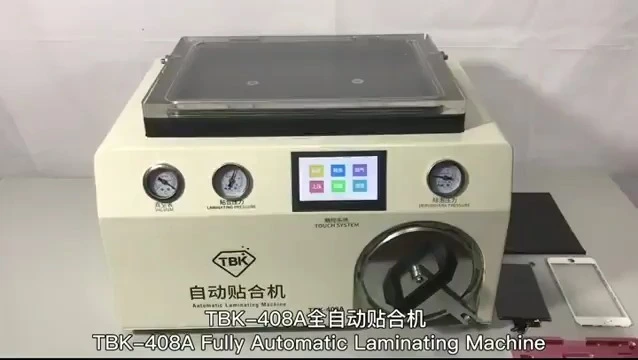 TBK 408A 2 in 1 OCA 라미네이팅 기계 및 LCD 기포 제거 기계 1