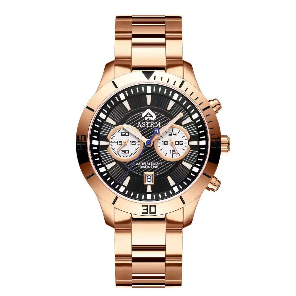 Stainless Steel Quartz Watch Women's Men for Men SEIRAL 4