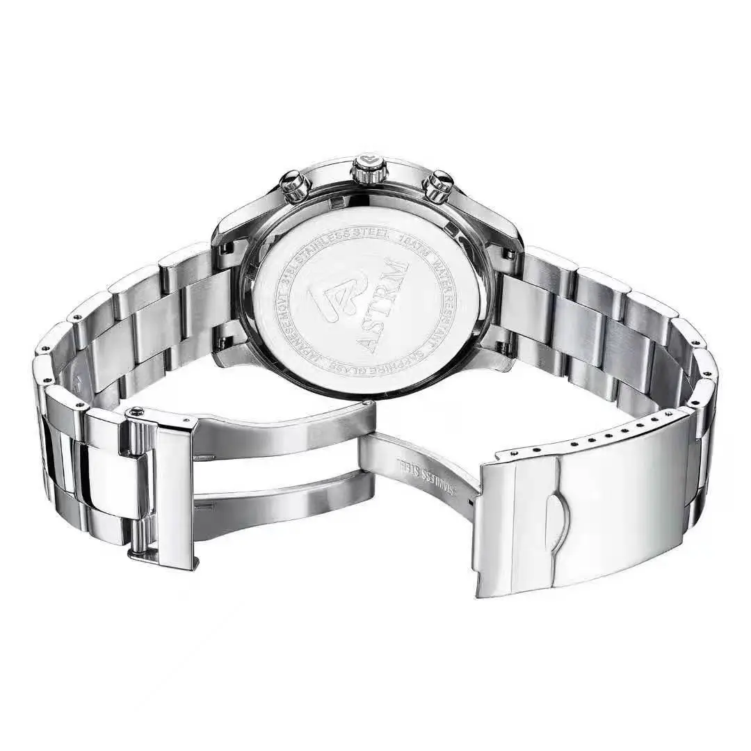 Stainless Steel Quartz Watch Women's Men for Men SEIRAL 7