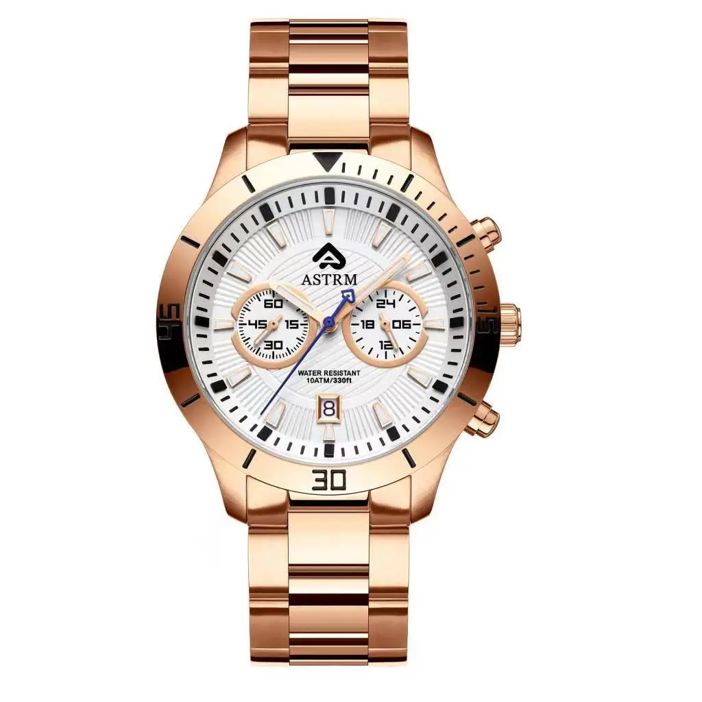 Stainless Steel Quartz Watch Women's Men for Men SEIRAL 3