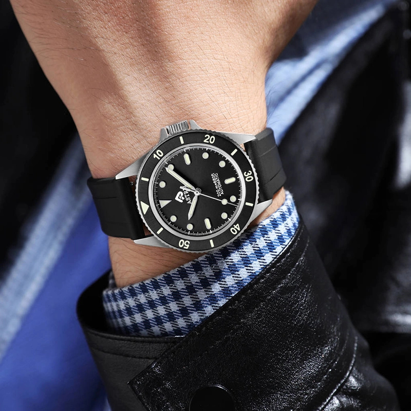 Stainless Steel Watches Wholesale SEIRAL Manufacture Seiko NH35 Automatic Mechanical Movement 8
