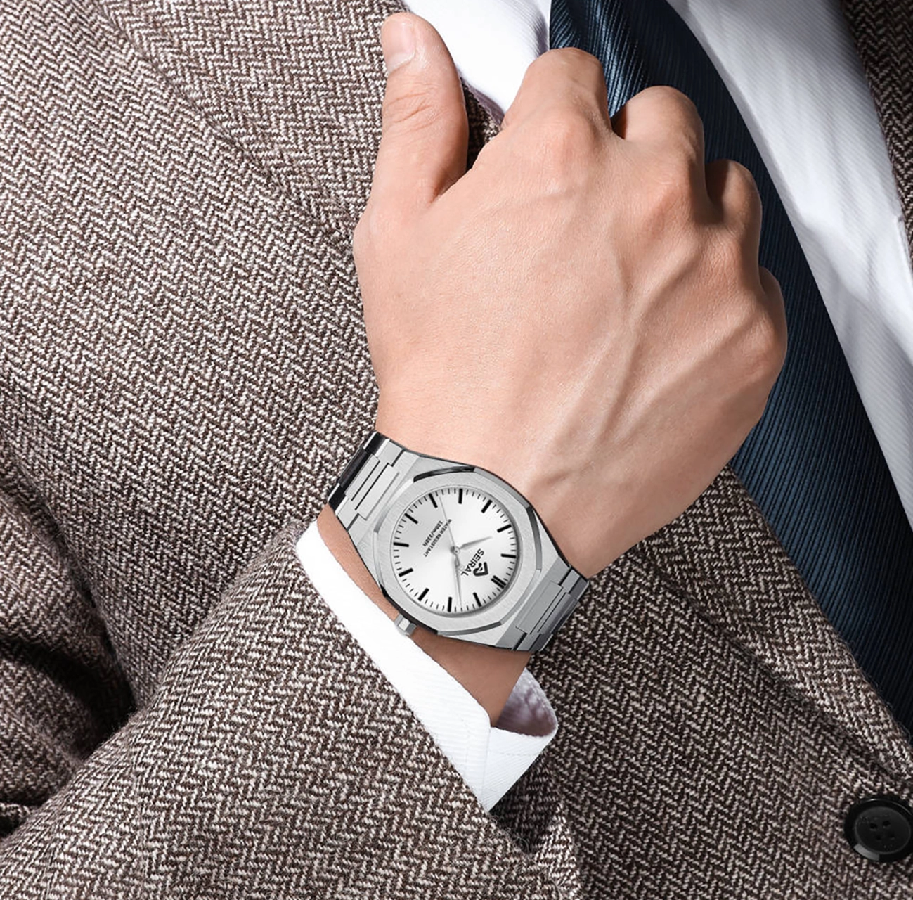 Stainless Steel Quartz Watch Price Simple Fashion Popular Watch 14*25.0mm SEIRAL Brand 2