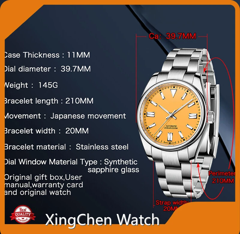 SEIRAL Brand Men's Automatic Mechanical Watch NH35 Supplier 1