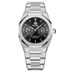 Custom Stainless Steel Black Quartz Watch SEIRAL 10ATM 100 M 14.0mm*25.0mm 3