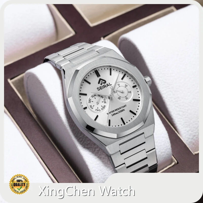 Stainless Steel Quartz Watch Women's SEIRAL,3-5years 316 L Stainless Steel 1
