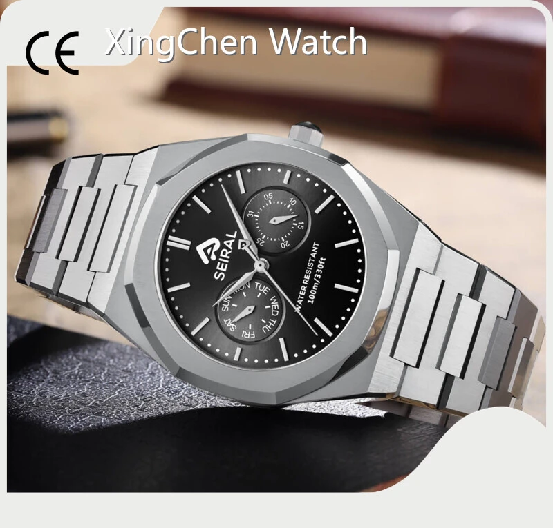 Quality SEIRAL Brand Stainless Steel Women's Quartz Watch Men Or Women Men Or Women 1