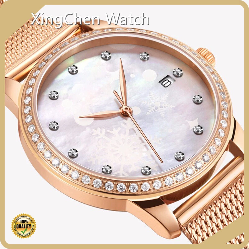 Stainless Steel Black Quartz Watch SEIRAL Women Japanese Quartz Movement+3H Date 1