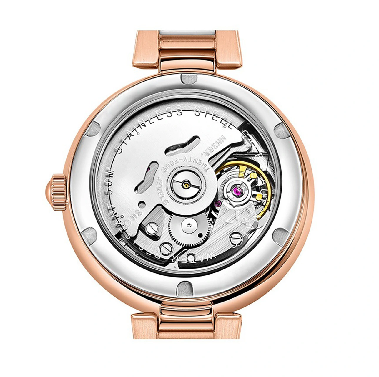 SEIRAL Brand Black Steel Watches for MensXC6142L Japanese Automatic Mechanical Movement 5