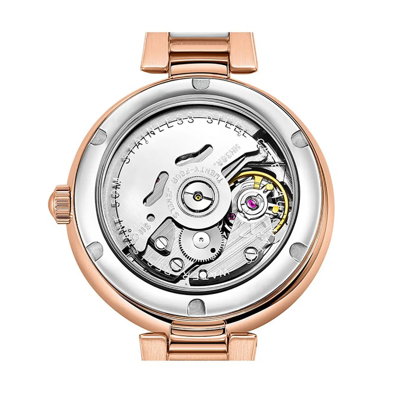 SEIRAL Brand Black Steel Watches for MensXC6142L Japanese Automatic Mechanical Movement 5
