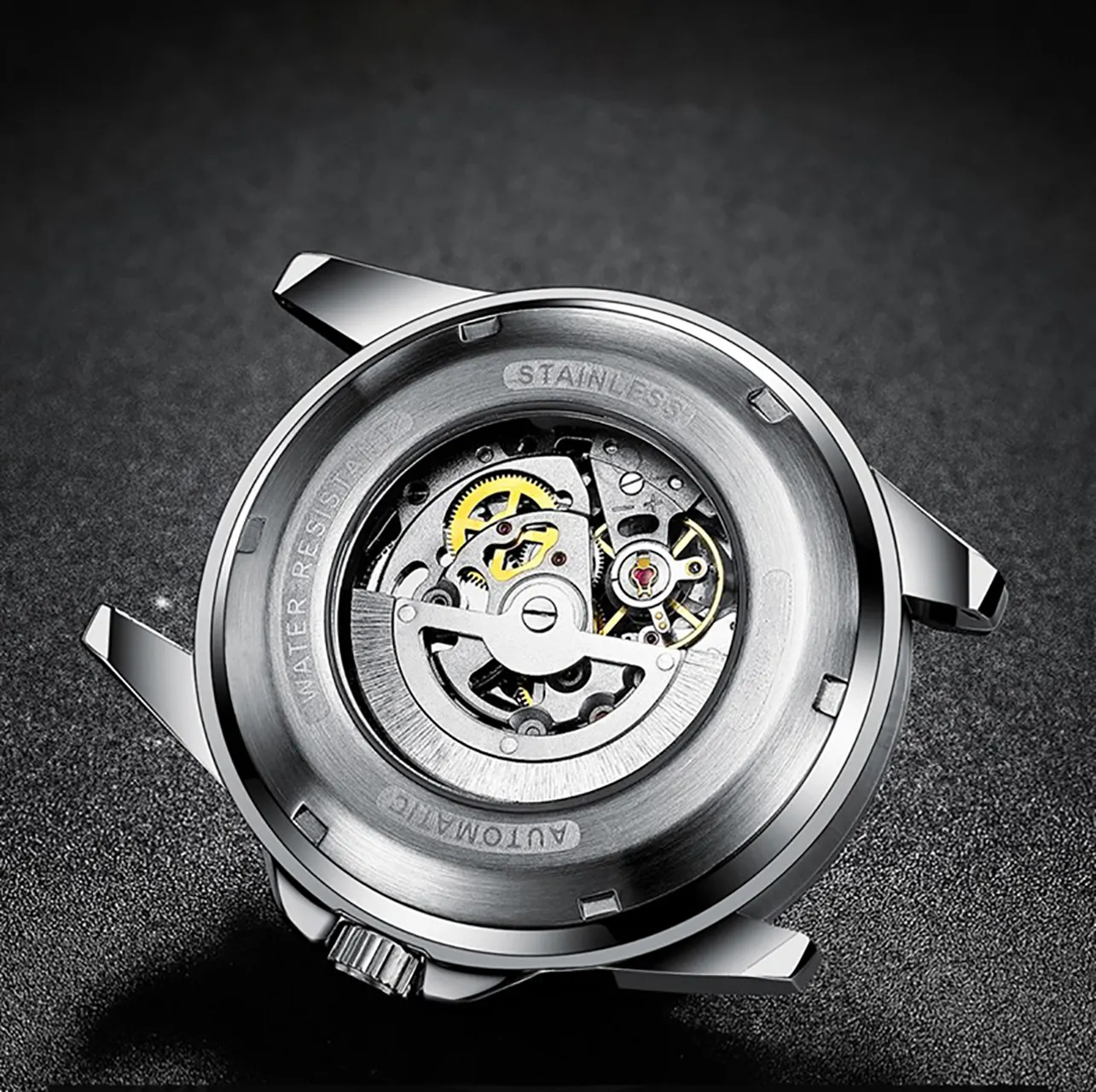 OEM Black Steel Watches for Mens SEIRAL Men 6