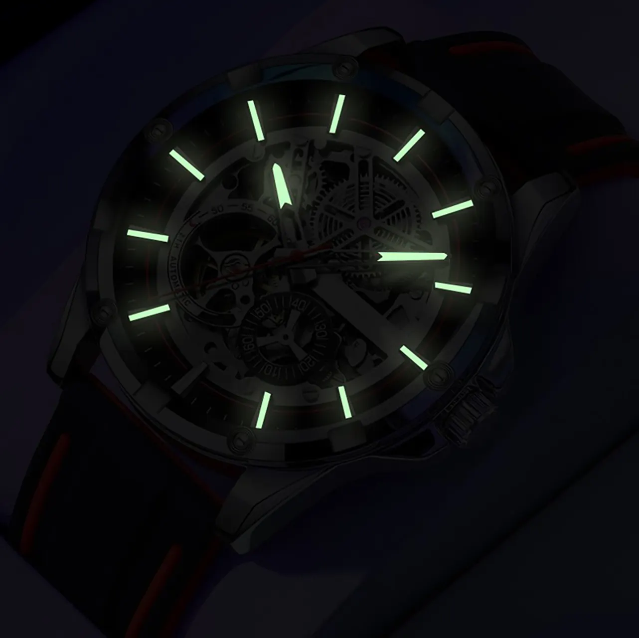 OEM Black Steel Watches for Mens SEIRAL Men 8
