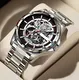 OEM Black Steel Watches for Mens SEIRAL Men 5