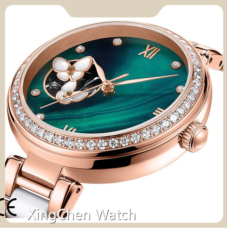Stainless Steel Watches Wholesale SEIRAL Women Japanese Automatic Mechanical Movement Custom XC6142L 1