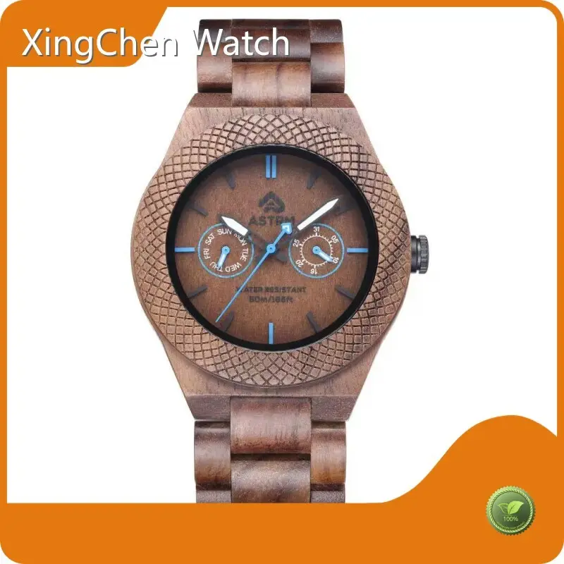 Luxury Wooden Watches Unisex SEIRAL Company Miyota 6P25 Quartz Movement 1
