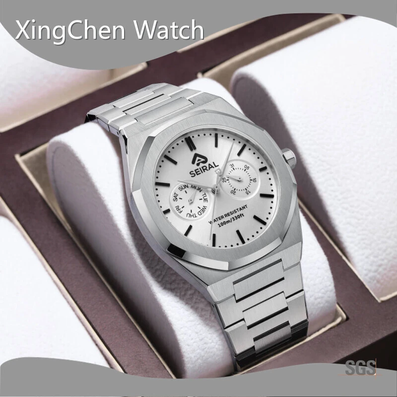 Stainless Steel Quartz Watch Price SEIRAL Miyota 14*25.0mm Custom 24.0 Cm 6P25 1