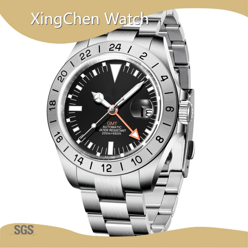 Stainless Steel Mechanical Watch Men Stainless Steel Mechanical Watch SEIRAL Brand 1