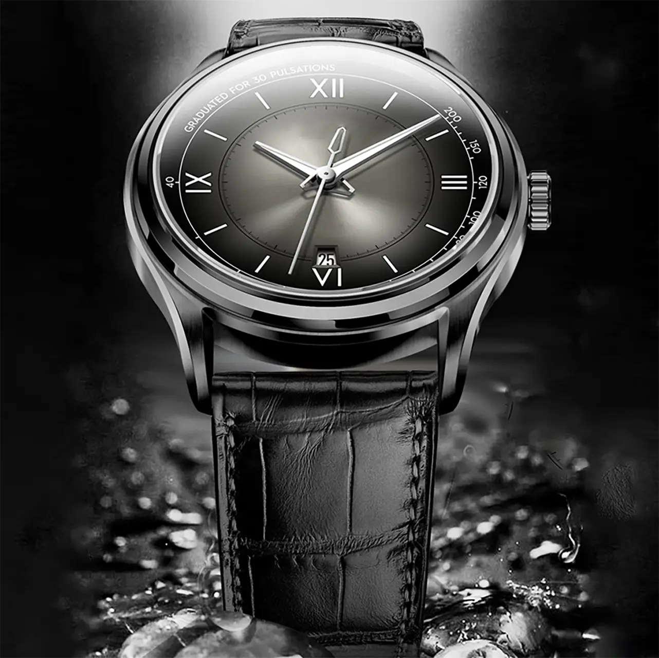 Men's Automatic Mechanical Watch Japanese NH35 Automatic Mechanical Movement XC6155G SEIRAL Brand 4