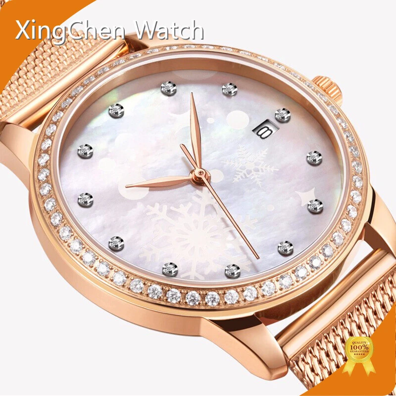 Stainless Steel Quartz Watch Price SEIRAL Brand Women Japanese Quartz Movement+3H Date 1