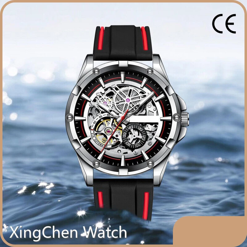 OEM Black Steel Watches for Mens SEIRAL Men 1