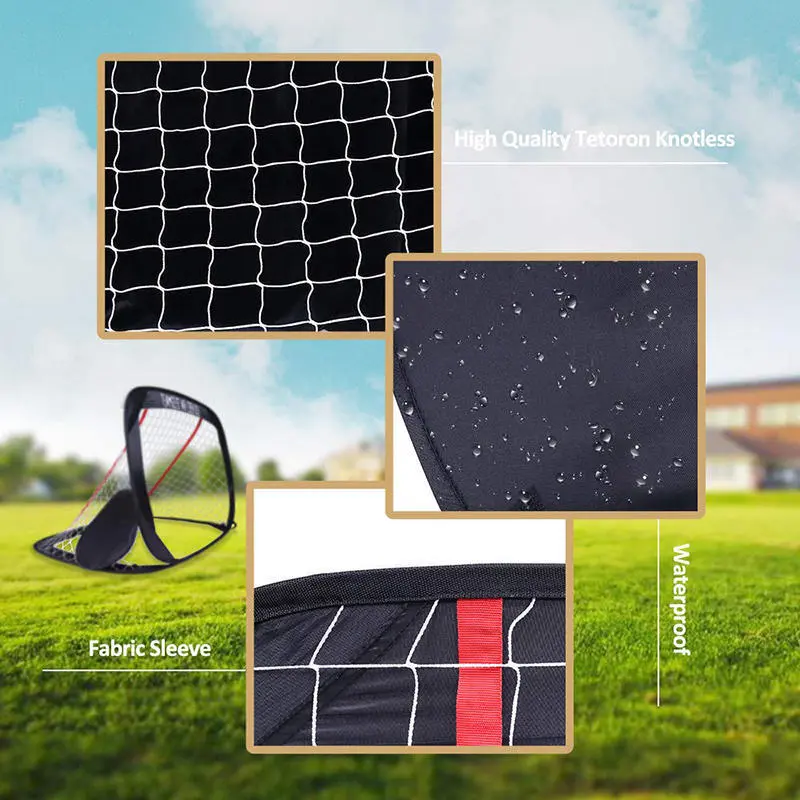 Pop up Square Soccer goal 2pcs per set   TN1925 1