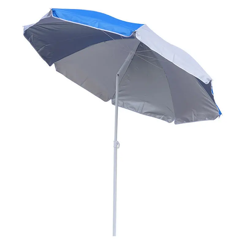 Beach Umbrella with Mesh Pocket  BU1909 1