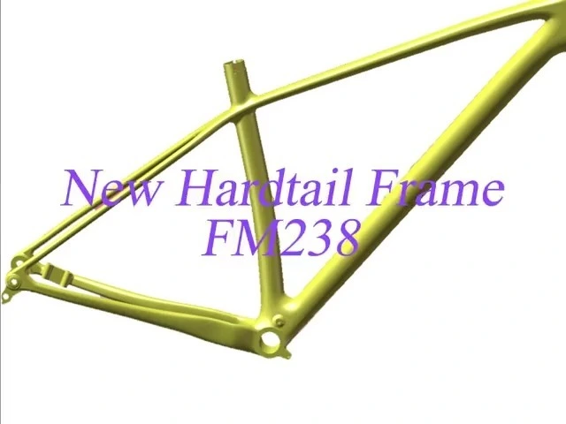Super Light 27.5*3.0'' Tire Plus BSA Fully Internal Cable Hadtail MTB Bicycle Frame FM238 1