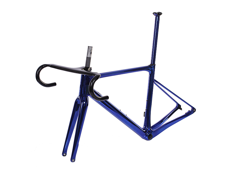 Flat Mount Disc Brake Full Carbon Fiber Endurance Road Bike Frameset