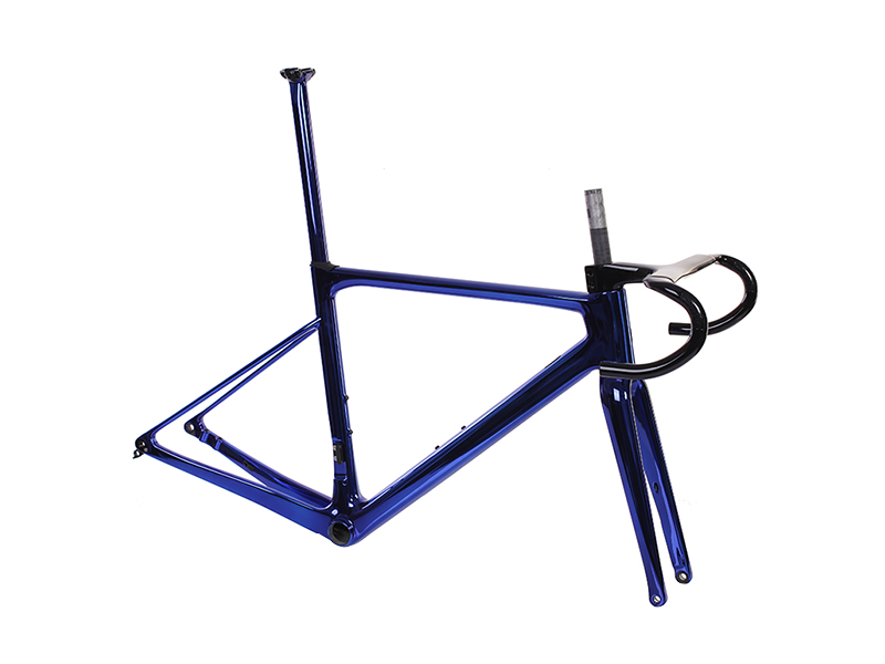 Flat Mount Disc Brake Full Carbon Fiber Endurance Road Bike Frameset