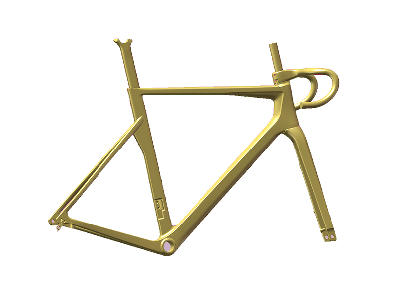 Newly Disc Brake Full Carbon Endurance Road Bicycle Frameset FM096