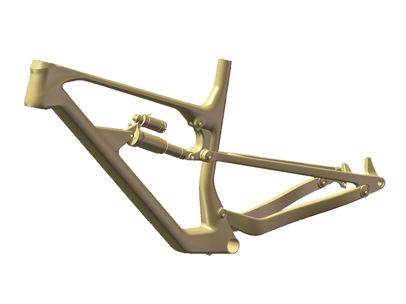 120MM Travel 12*148MM Boost BSA Fully Internal Routing Suspension MTB Bike Frame FM248 1