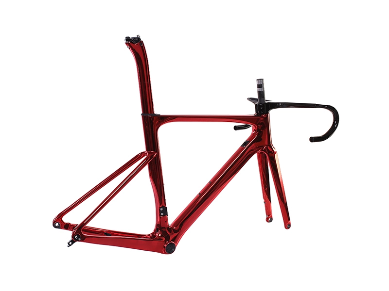 New Designed Fully Internal Cable Routing AERO Road Bike Frameset FM076 1