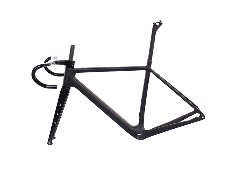 BSA PF30 BB86 Max 700*45MM Tire Carbon Fiber Gravel Bike Frameset FM266 1