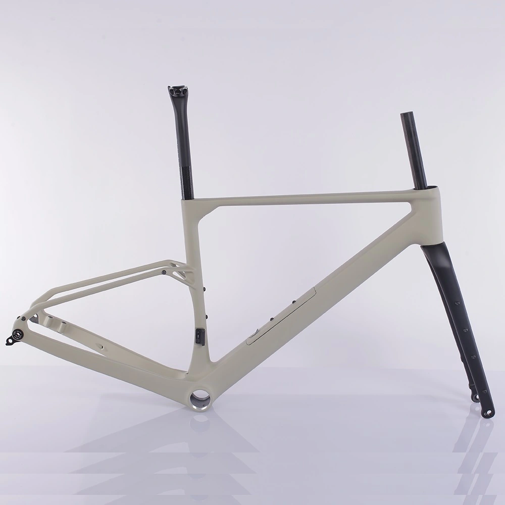 2026 New AERO Downtube Drawer Gravel Bike Frame FM316 1
