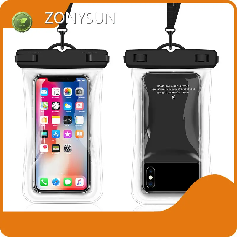 ʻO ZONYSUN Brand Waterproof Floating Phone Case FactoryWaterproof TPU 0.3MM 1