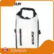 ʻEleʻele ʻeleʻele ʻekeʻeke wai ʻeleʻele PVC 500D Tarpaulin DB1025 ʻeleʻele wai ʻeleʻele Backpack hana 1